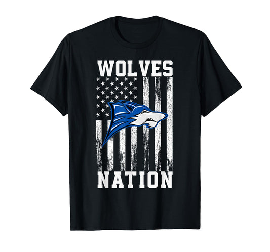 Chandler Wolves Logo Nation HS T-Shirt