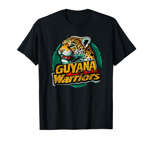Guyana Warriors Vintage Look Cricket T-Shirt