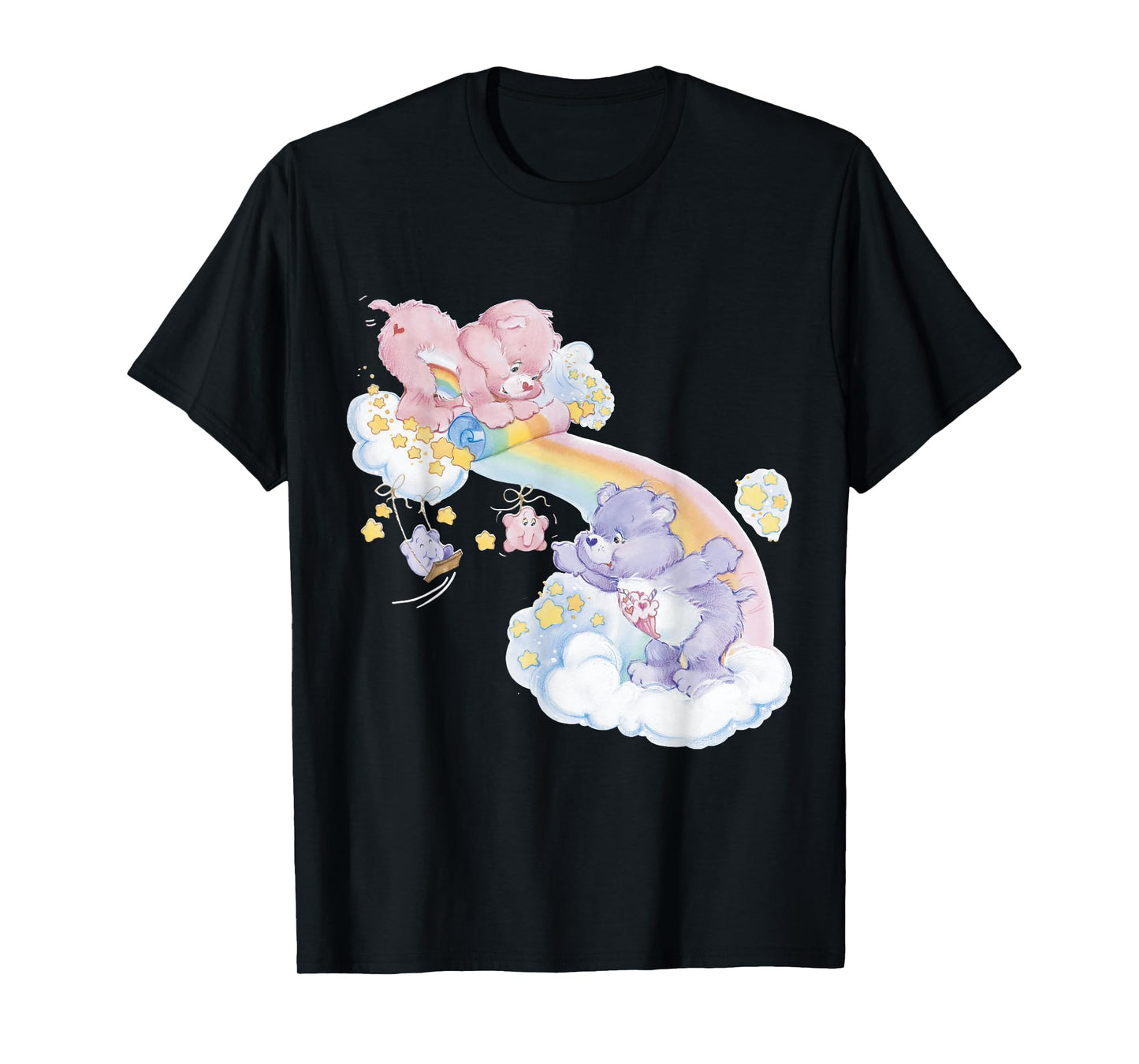Care Bears Cheer & Share Rainbow Waterfall T-Shirt