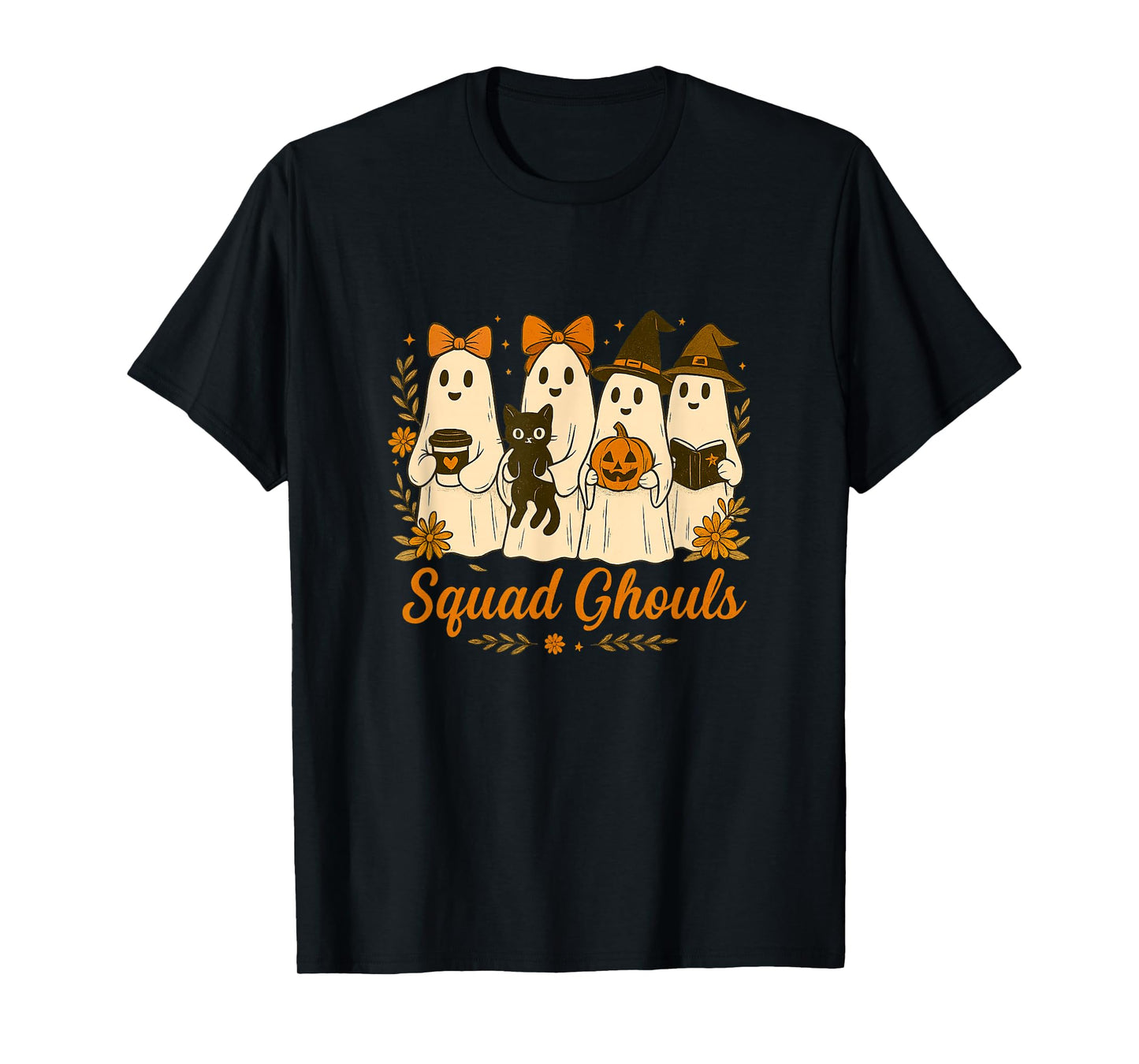 Amazing Spooky Creepy Halloween Ghost T-Shirt