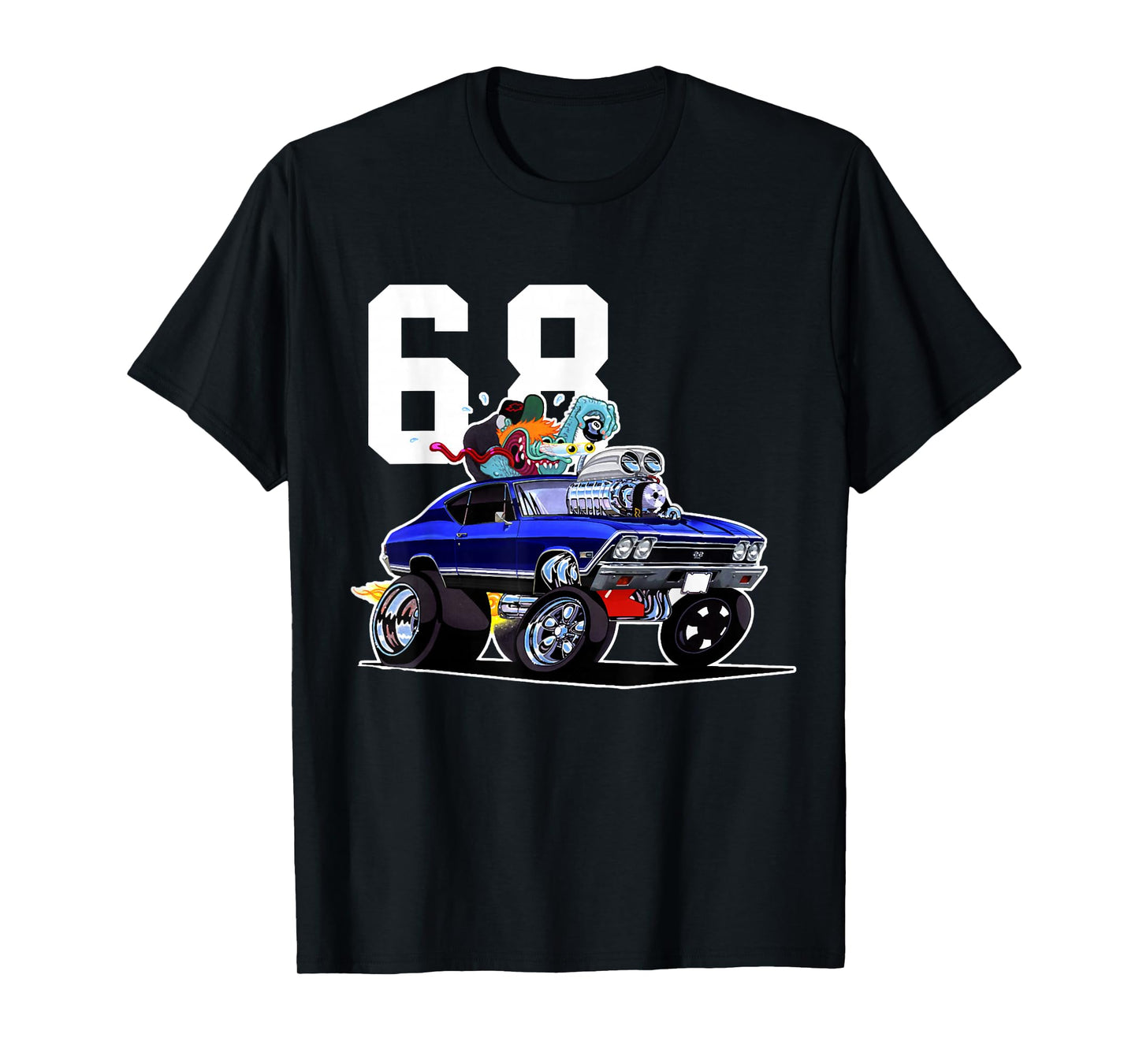 1968 68 Chevelle SS Trending Chevys Muscle Car Funny T-Shirt