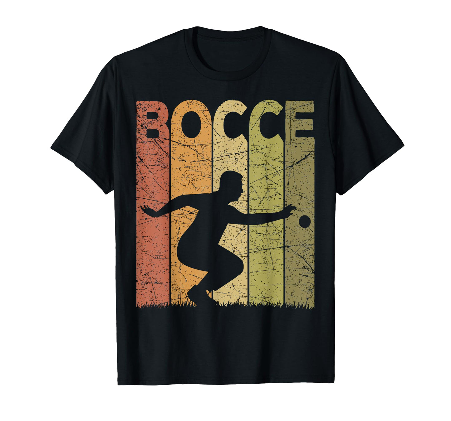 Bocce Vintage Bocce Player Retro Petanque Lover T-Shirt