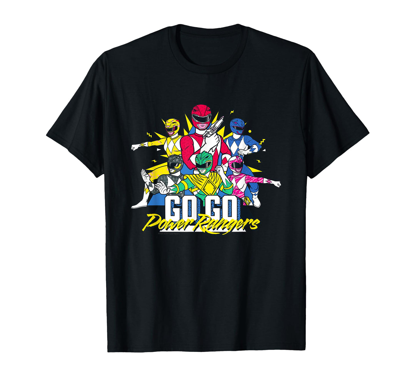 Power Rangers Go Go Retro 90s T-Shirt