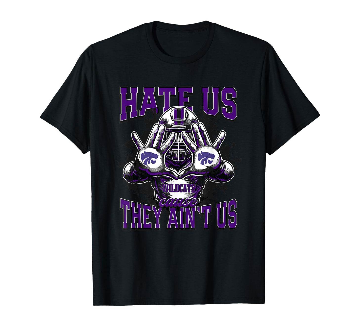Humble Wildcats Logo Hate Us Cause They Ain't HS T-Shirt