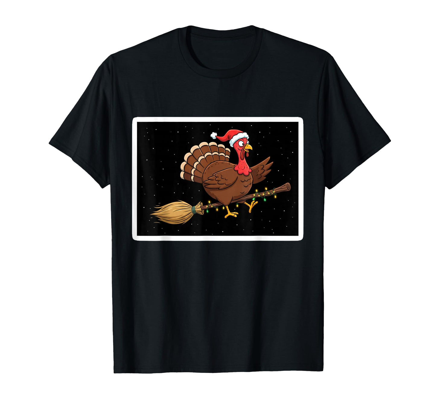 Holiday Mashup Turkey Funny Thanksgiving Halloween Christmas T-Shirt