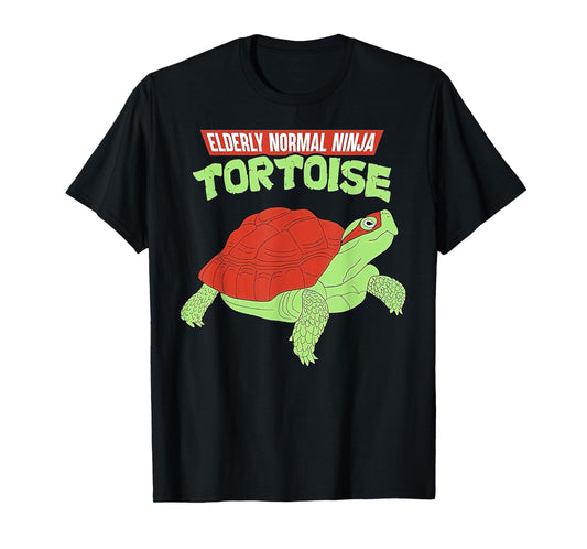 Vintage Elderly Normal Ninja Tortoise T-Shirt