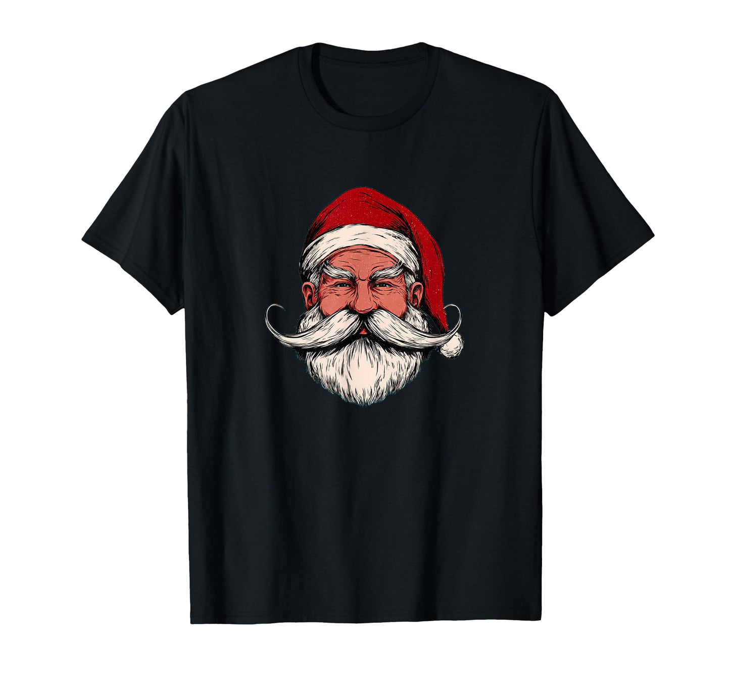 Big Mustache Bear for Christmas T-Shirt