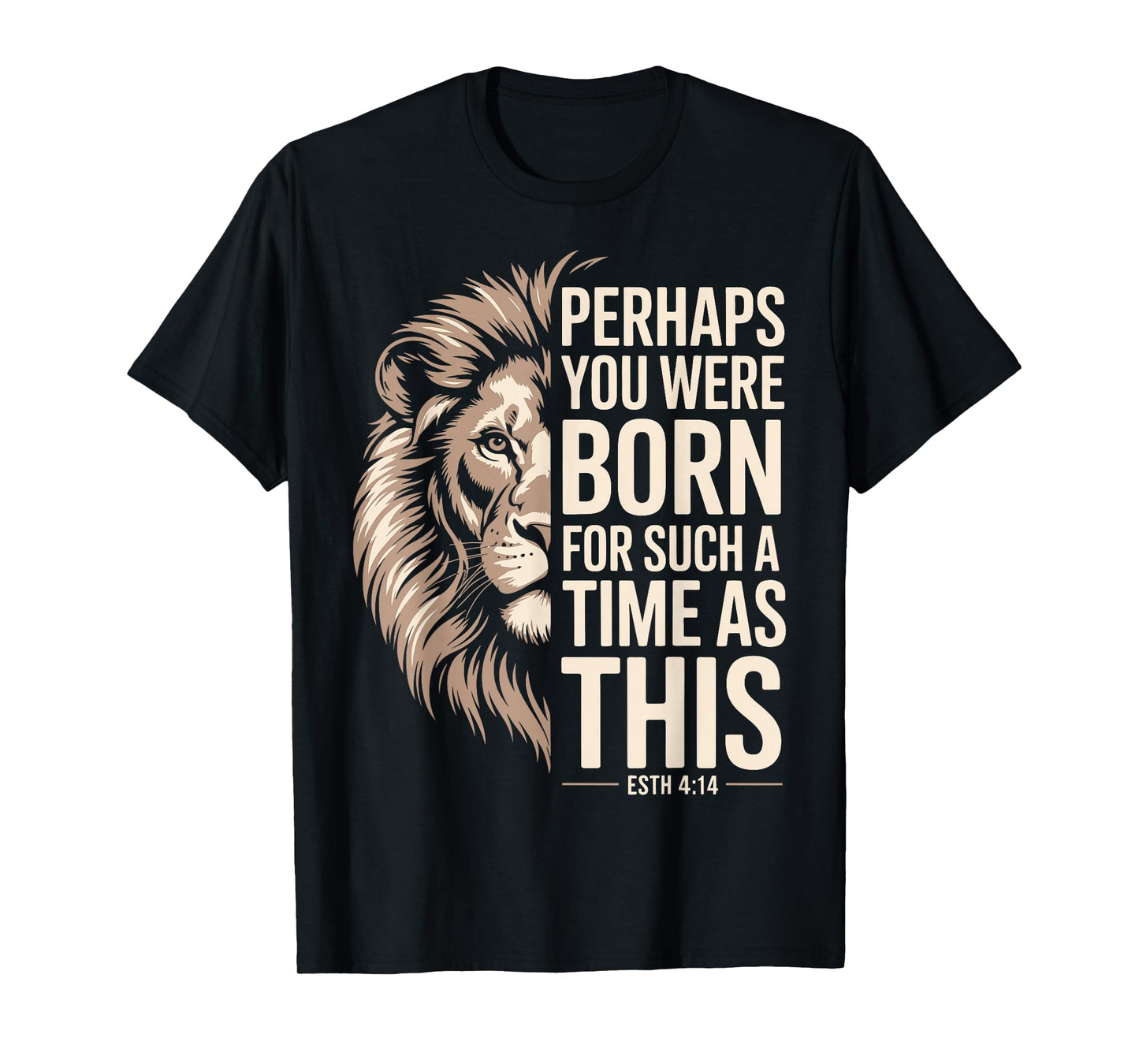 Born for Such a Time as This Esther 4:14 Christian Vintage T-Shirt