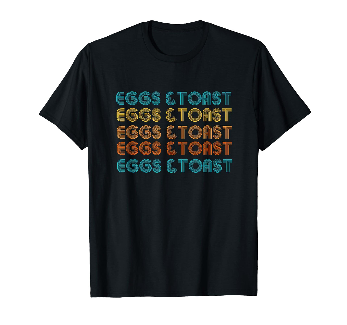 Eggs & Toast, COMFORT FOODS, UK, American Breakfast T-Shirt