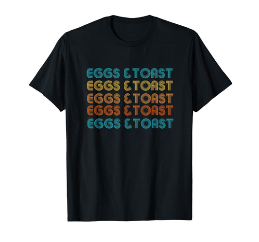 Eggs & Toast, COMFORT FOODS, UK, American Breakfast T-Shirt