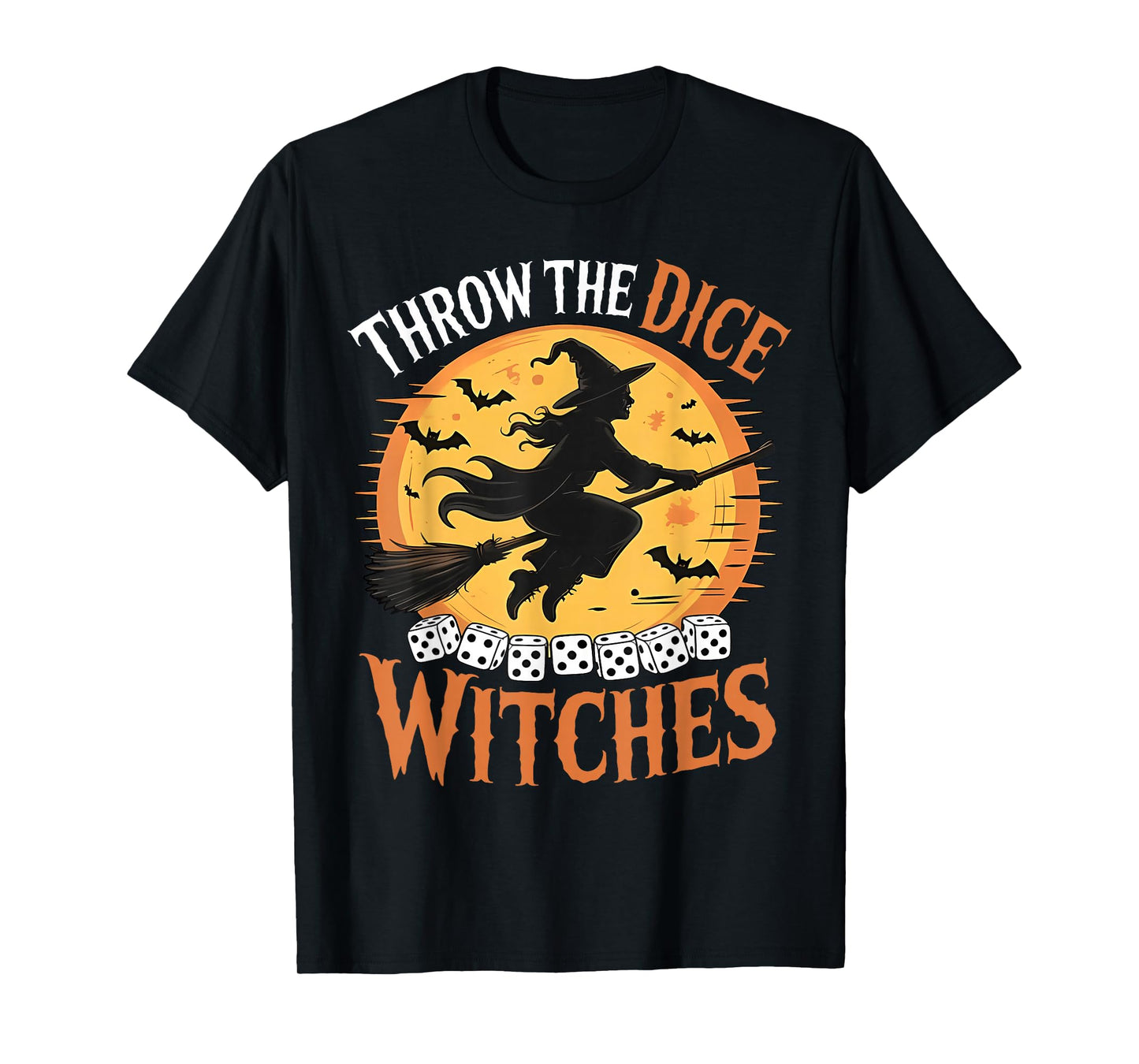 Throw The Dice Witches Bunco Party T-Shirt