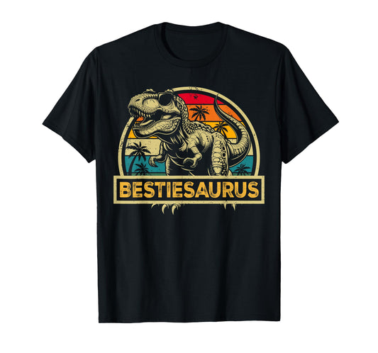 Bestiesaurus T Rex Dinosaur Bestie Saurus Family Matching T-Shirt
