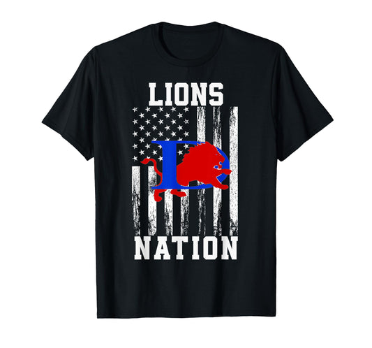 Durant Lions Logo Nation HS T-Shirt