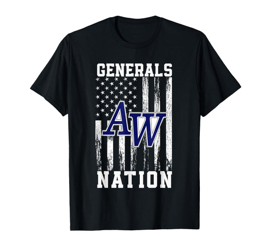 Anthony Wayne Generals Logo Nation HS T-Shirt