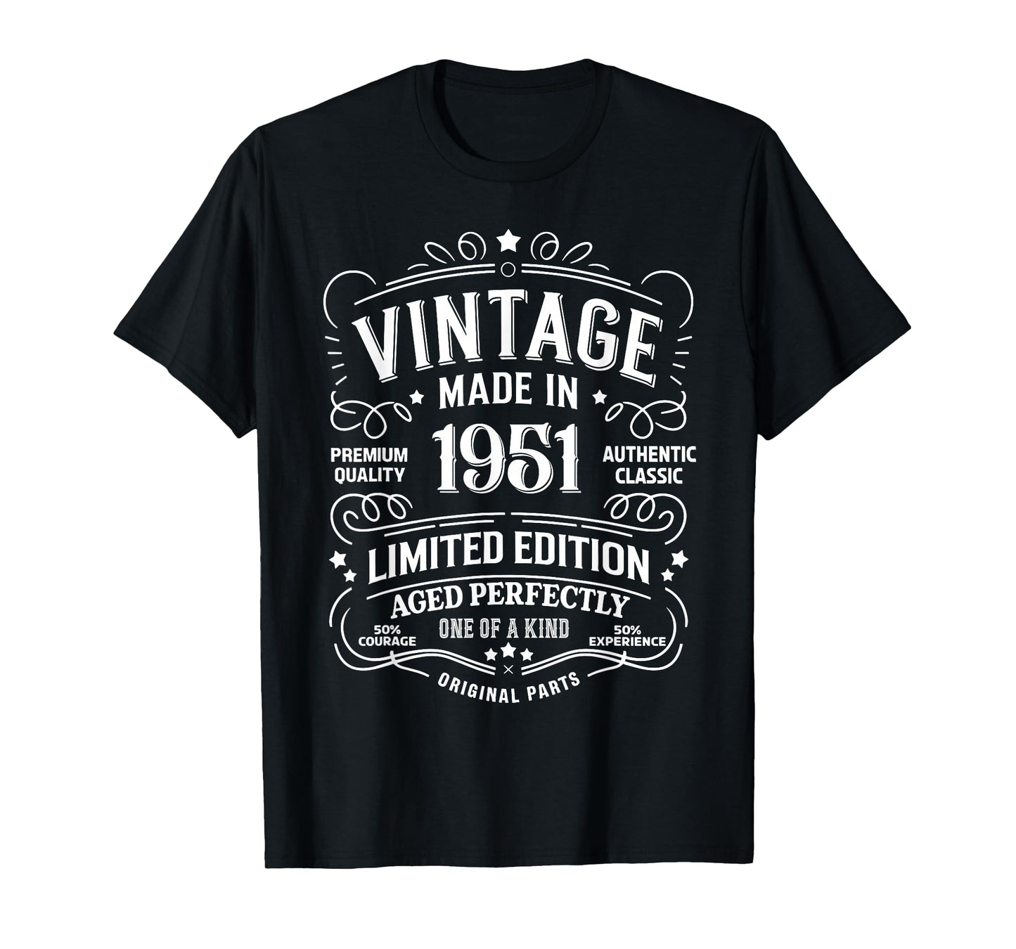 74th Birthday T-shirt 1951 Birthday Gifts For Men Women T-Shirt