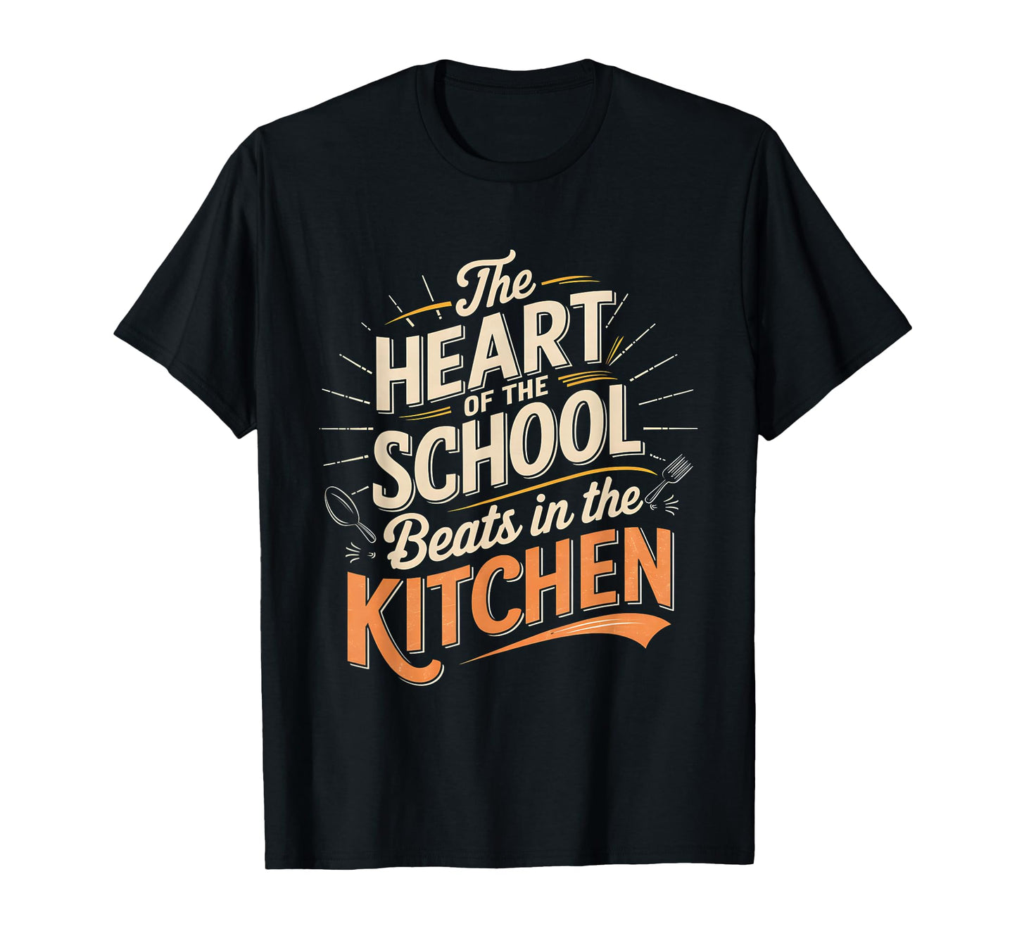 Lunch Hero Squad Retro tee a Food Service School lunch hero T-Shirt