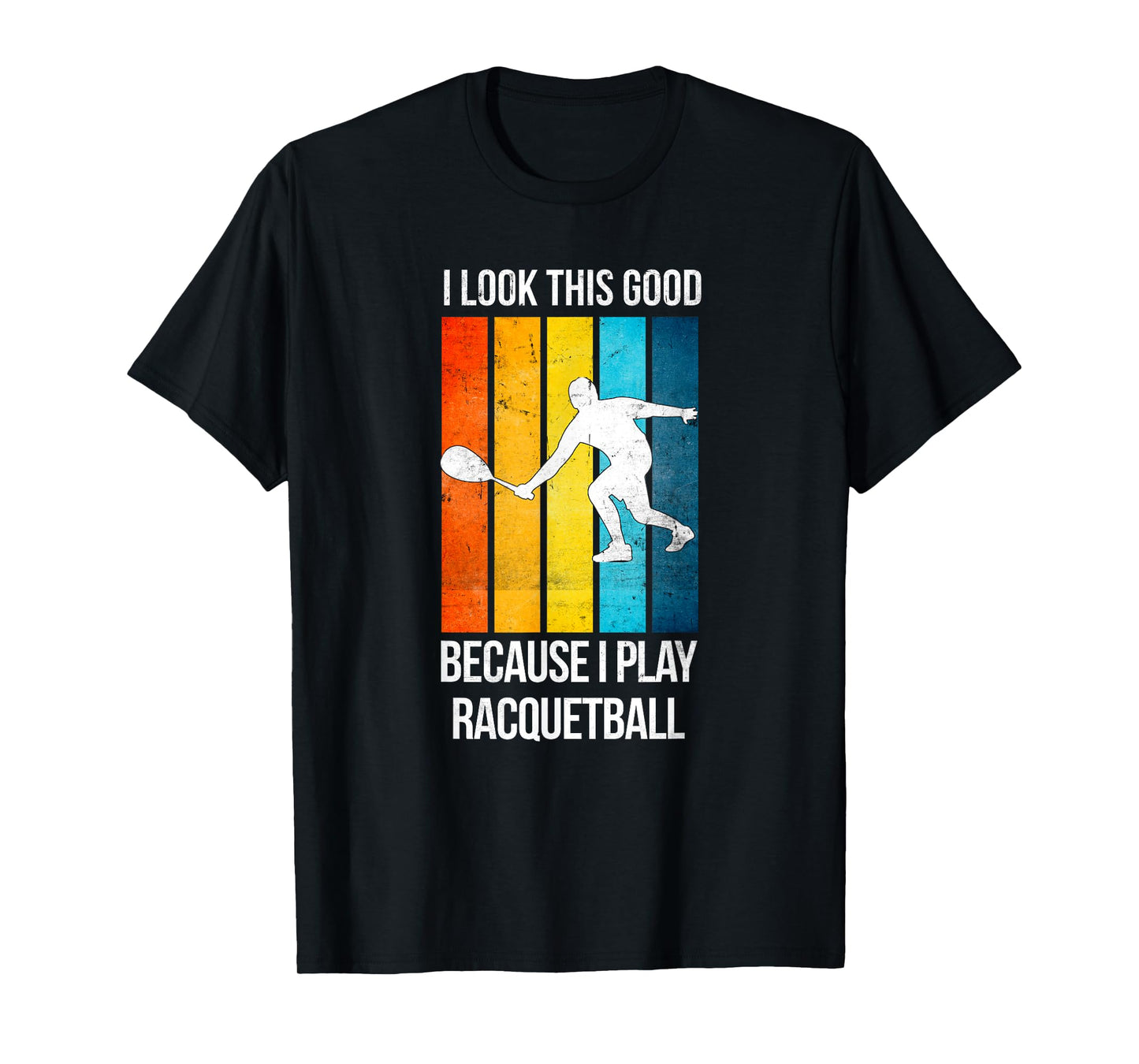 Funny Play Racquetball Tee Game Player Coach Vintage Sport T-Shirt