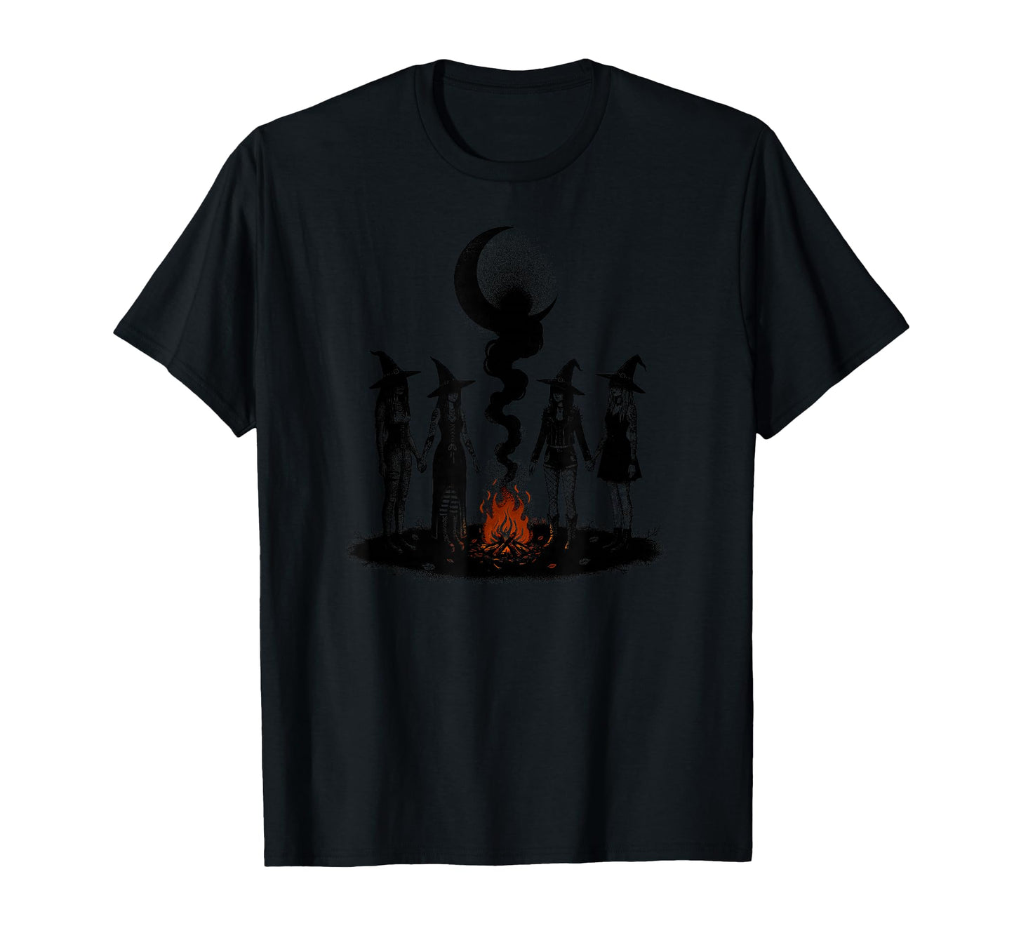 Modern Witches Goth Girls Witchcraft Pagan Wiccan Witch Moon T-Shirt