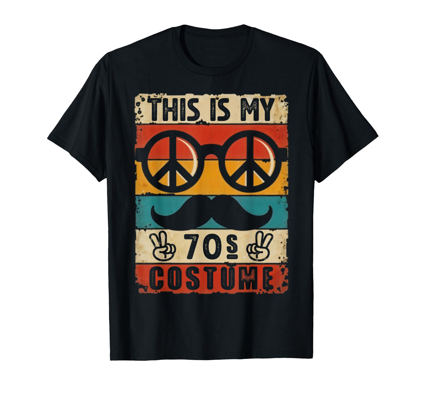 This Is My 70s Costume 70 Styles Men 70's Disco 1970s Outfit T-Shirt