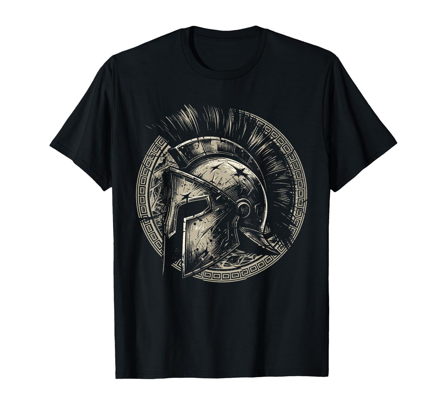 Spartan Shirt Ancient Greek Gladiator Spartan Warrior T-Shirt