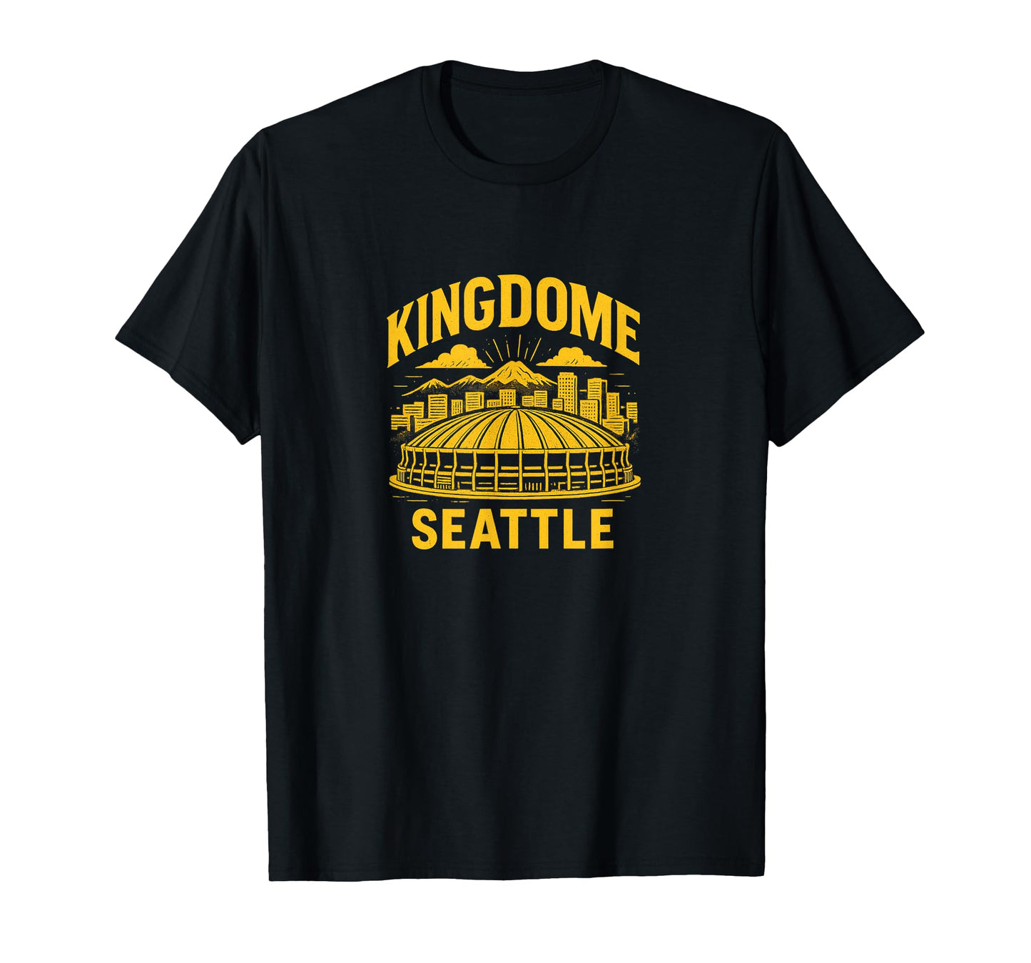Retro Seattle Washington Kingdome Design T-Shirt