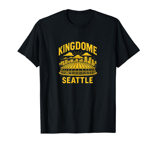 Retro Seattle Washington Kingdome Design T-Shirt