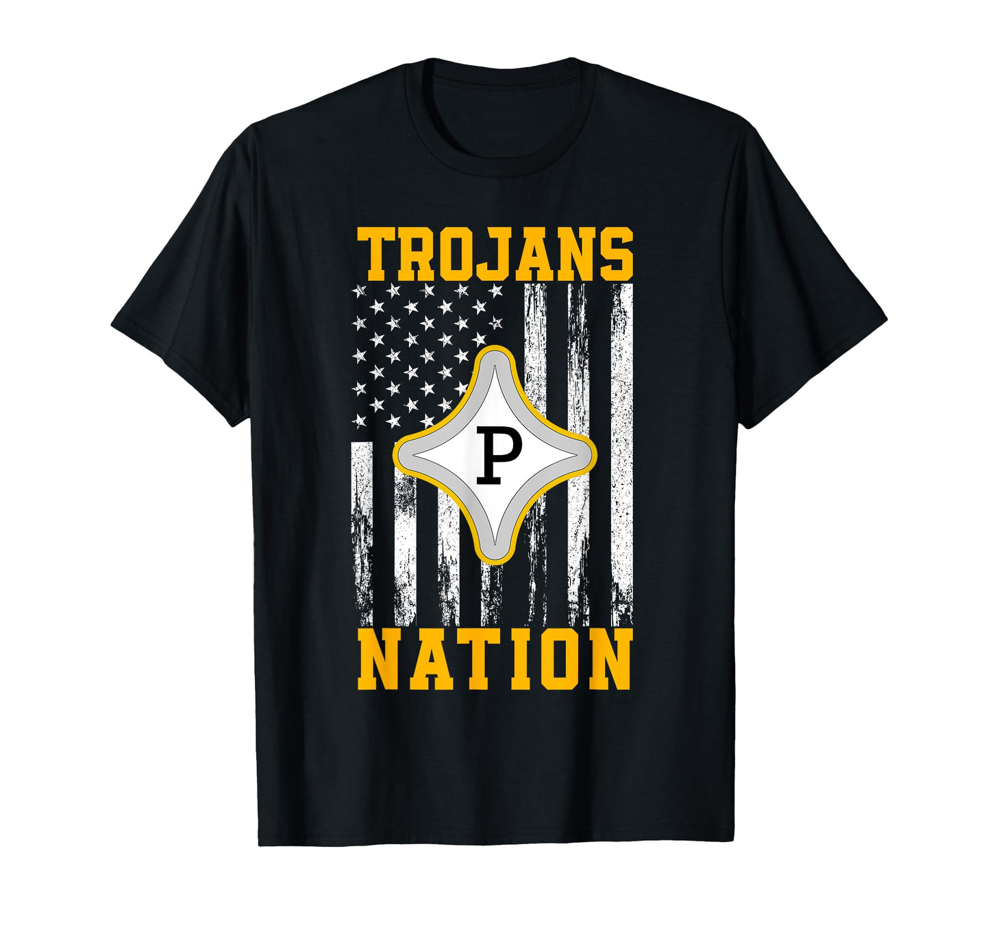 Peach County Trojans Logo Nation HS T-Shirt