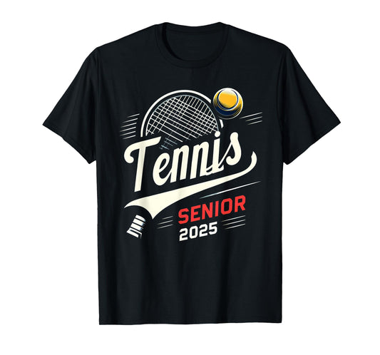 Tennis Senior 2025 Graduation Class of 2025 Graduate Pride T-Shirt