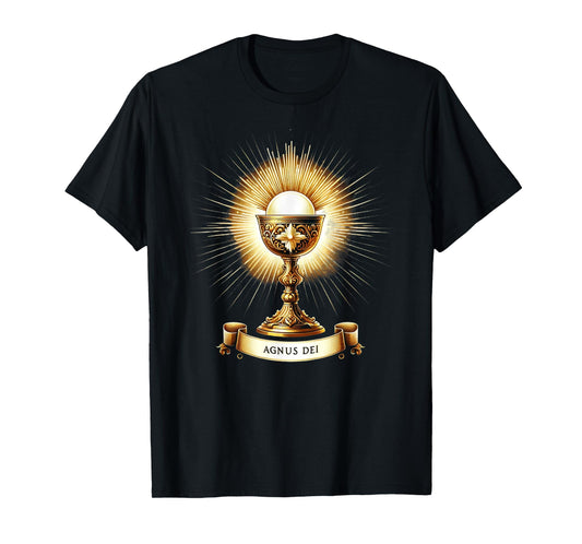 Eucharistic Consecration Traditional Latin Mass Catholic T-Shirt
