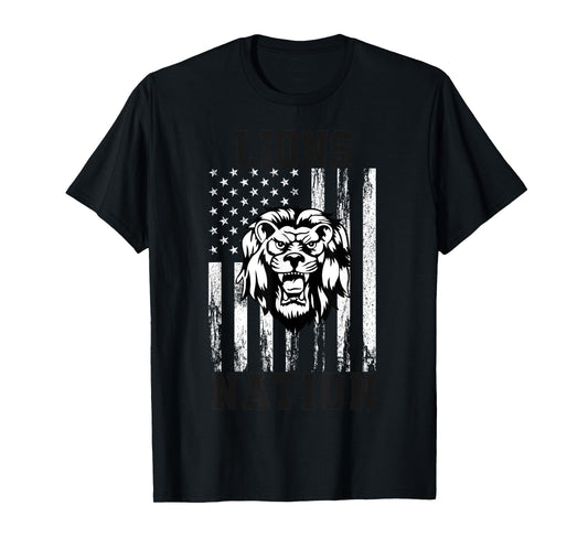 Liberty Lions Logo Nation HS T-Shirt