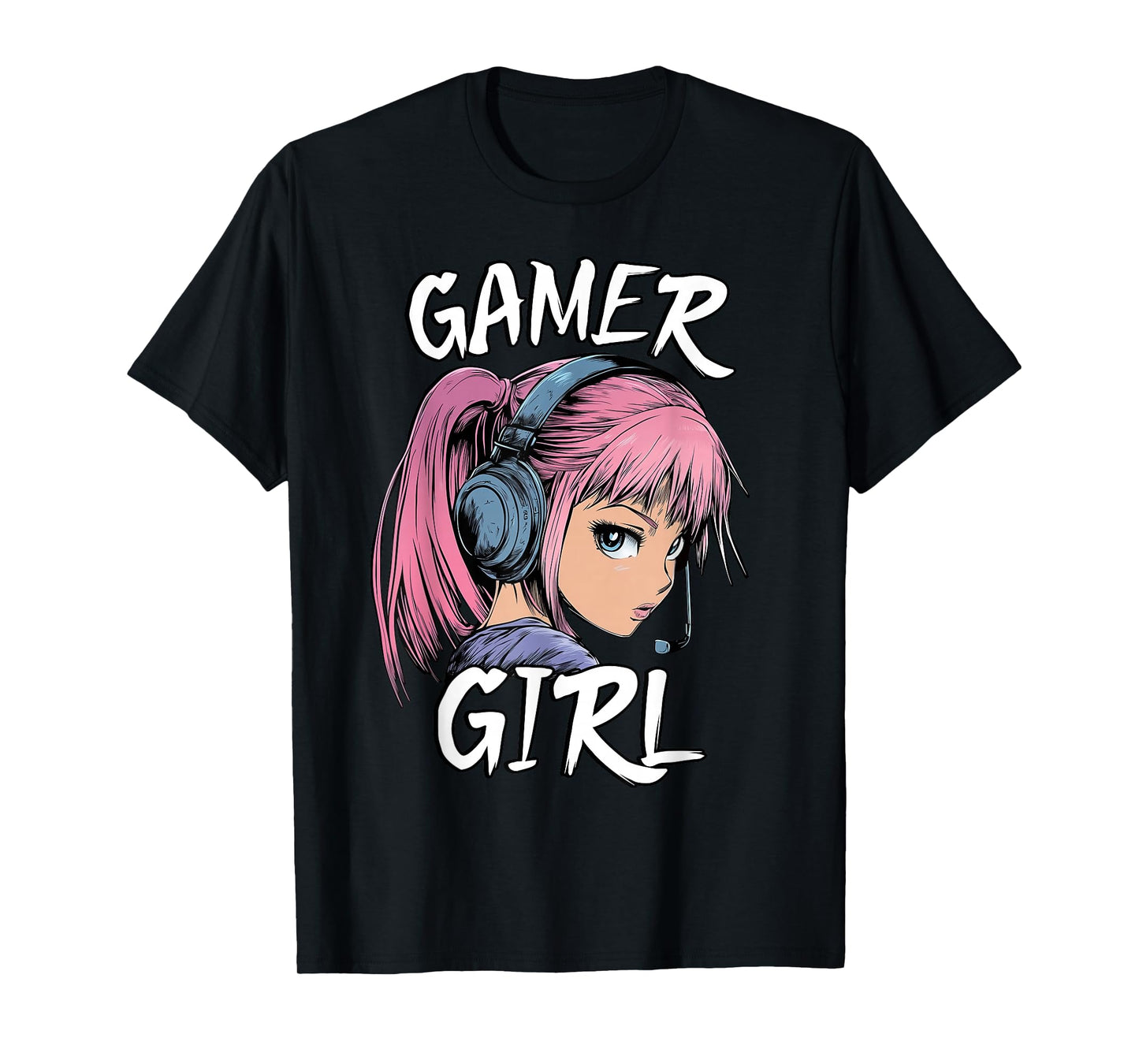Gamer Girl Shirt For Girls Teens Women Video Gaming Graphic T-Shirt