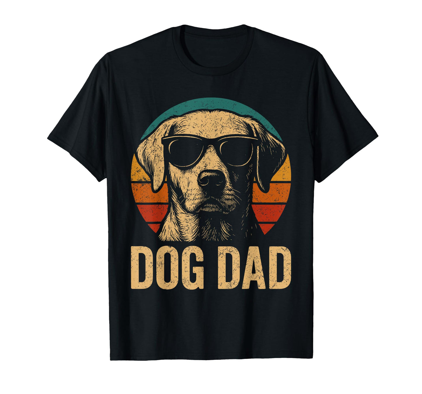Dog Daddy Retro Vintage Dog Lover Owner Dog Dad for Men T-Shirt
