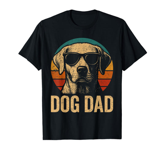 Dog Daddy Retro Vintage Dog Lover Owner Dog Dad for Men T-Shirt