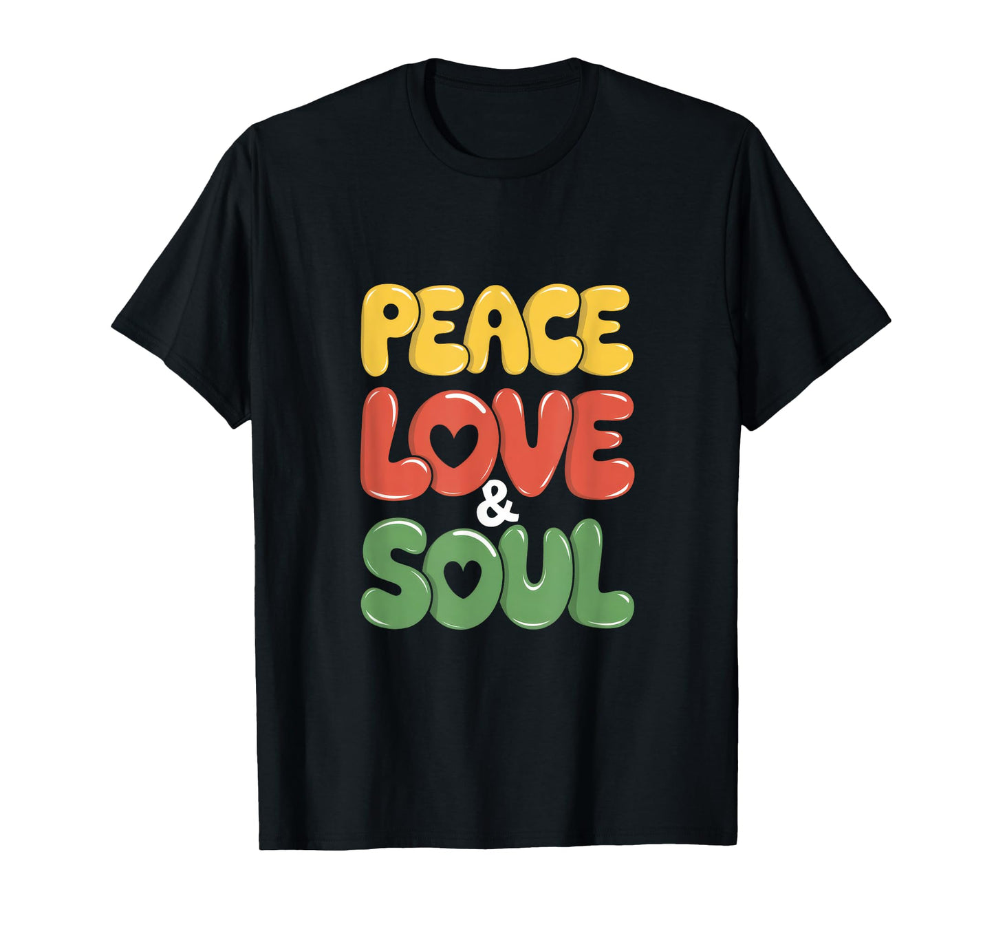 Groovy Peace Love Soul R&b Music Retro Vintage 90s T-Shirt