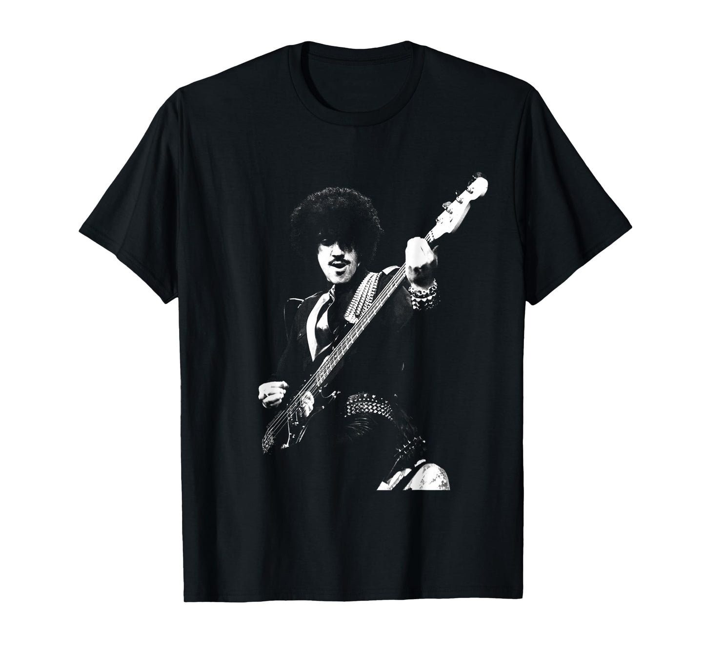 Thin Lizzy Bassist Phil Linot Live By Simon Fowler T-Shirt