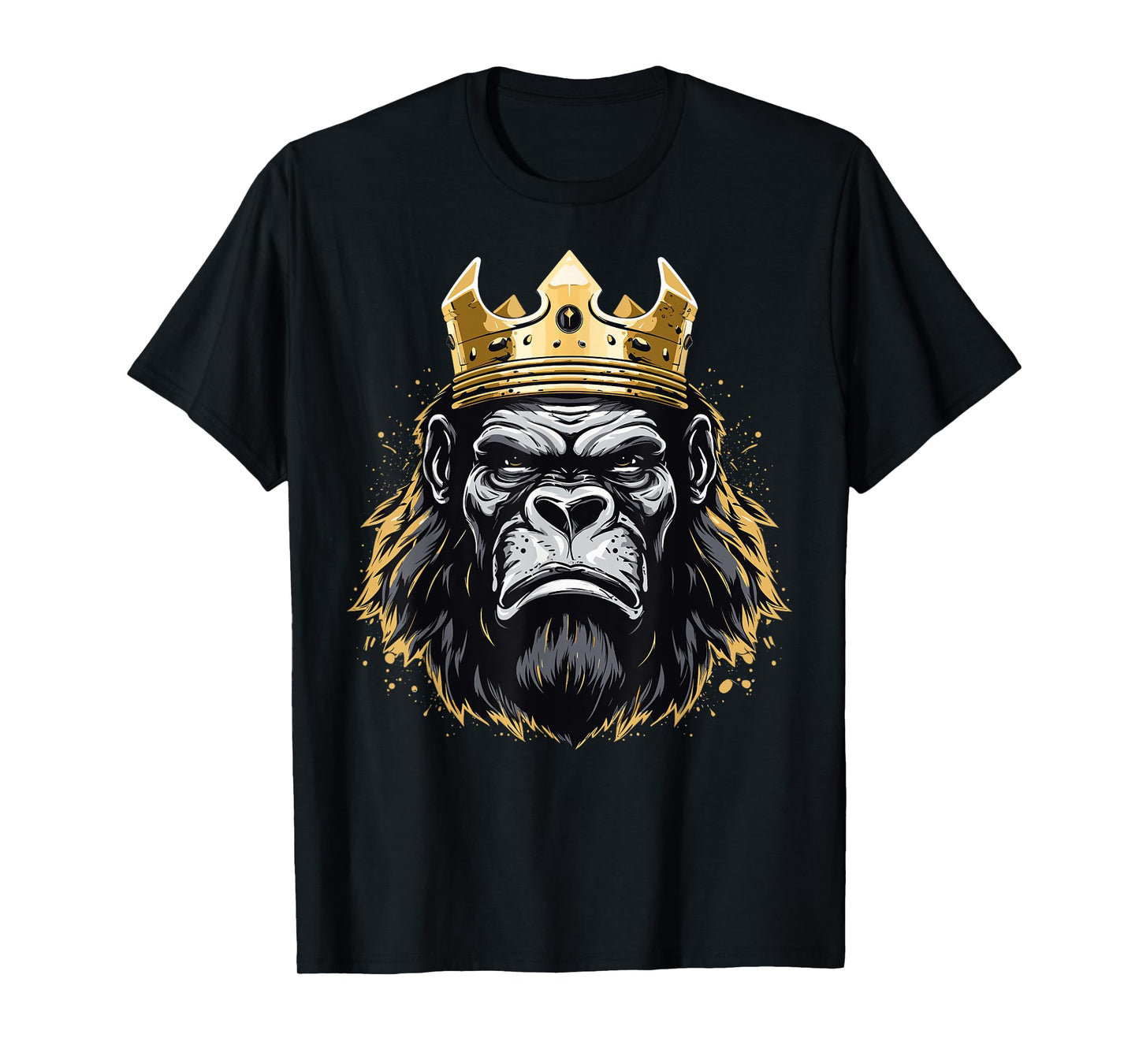 Silverback Gorilla King T-Shirt