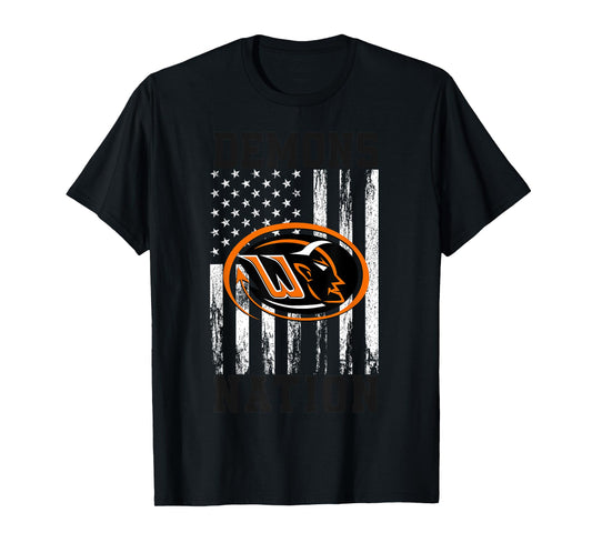 Washington Demons Logo Nation HS T-Shirt