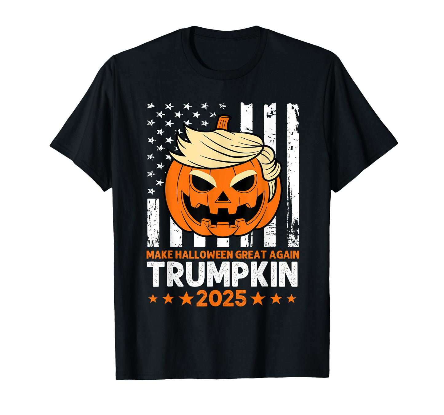 Trumpkin 2025 USA Make Halloween Great Again Funny T-Shirt