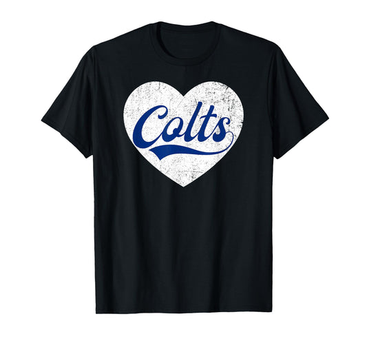 Colts Name Vintage Retro Men Women T-Shirt