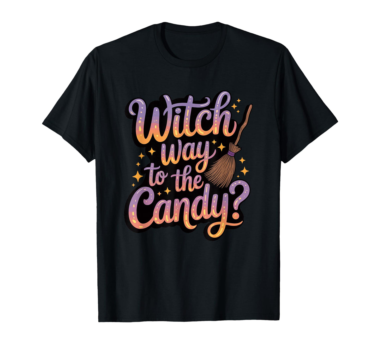 Halloween Witch Way to The Candy T-Shirt
