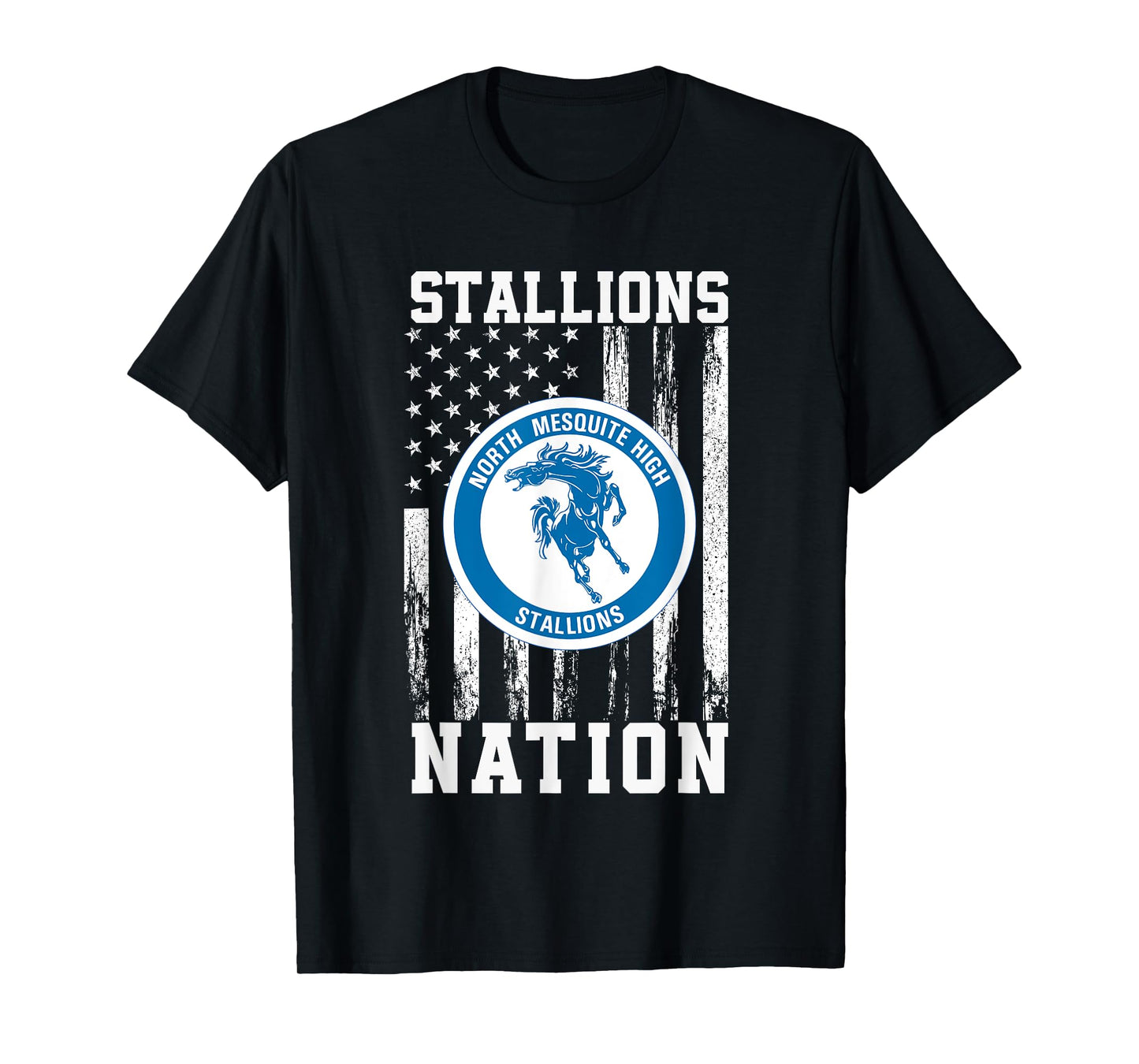 North Mesquite Stallions Logo Nation HS T-Shirt