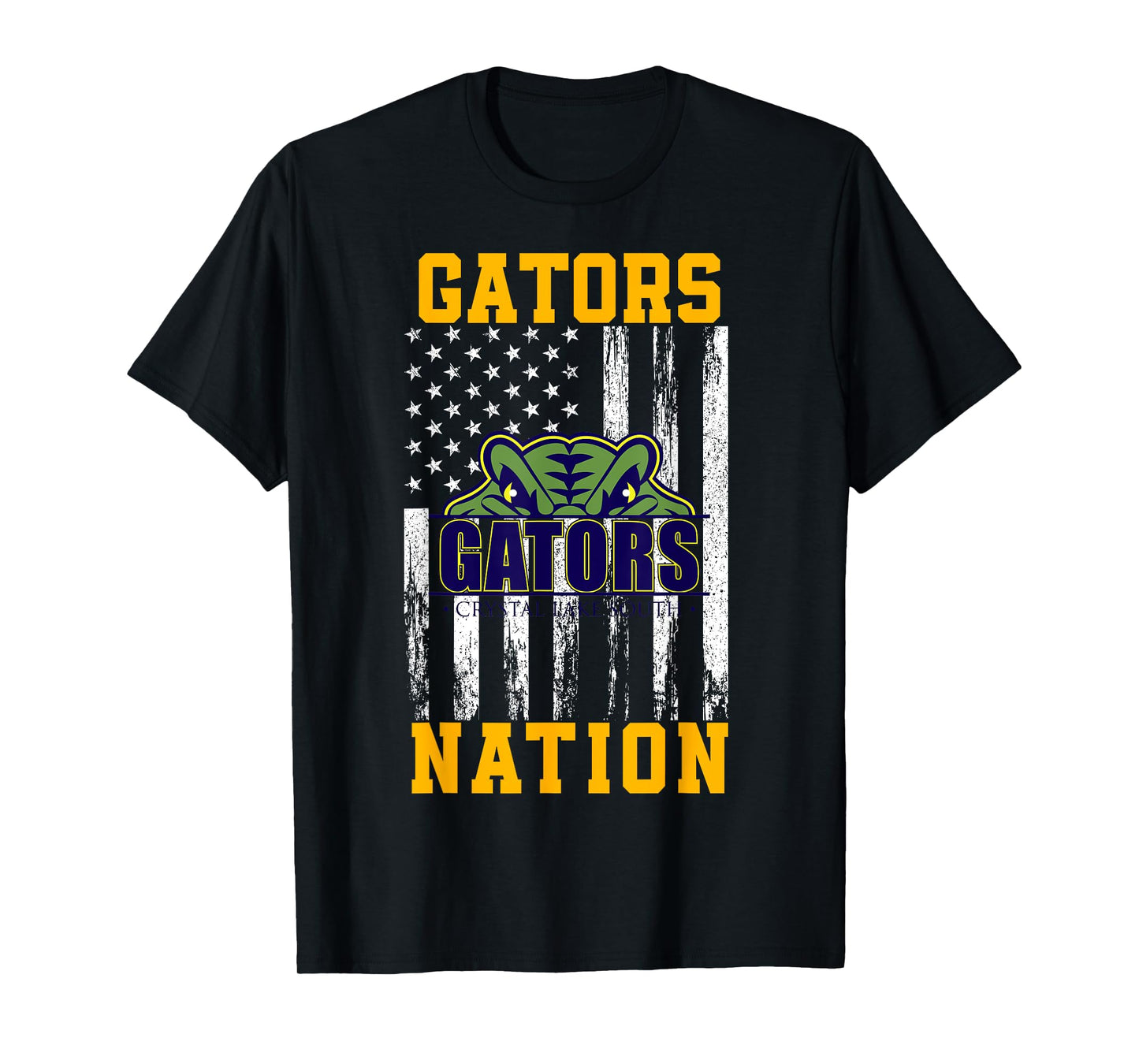 Crystal Lake South Gators Logo Nation HS T-Shirt