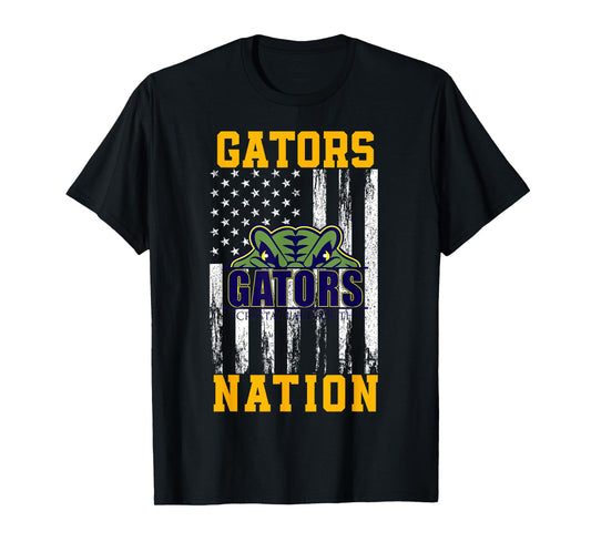 Crystal Lake South Gators Logo Nation HS T-Shirt