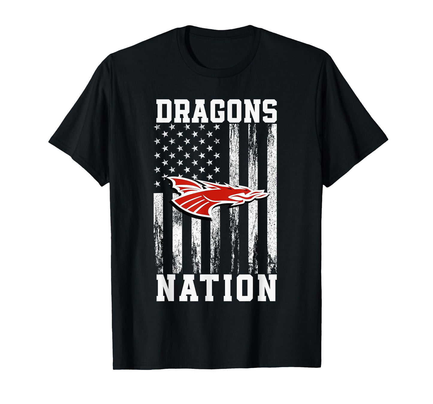 New Palestine Dragons Logo Nation HS T-Shirt