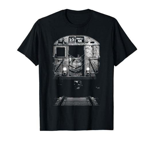 Vintage New York Subway Retro Train Station Token T-Shirt