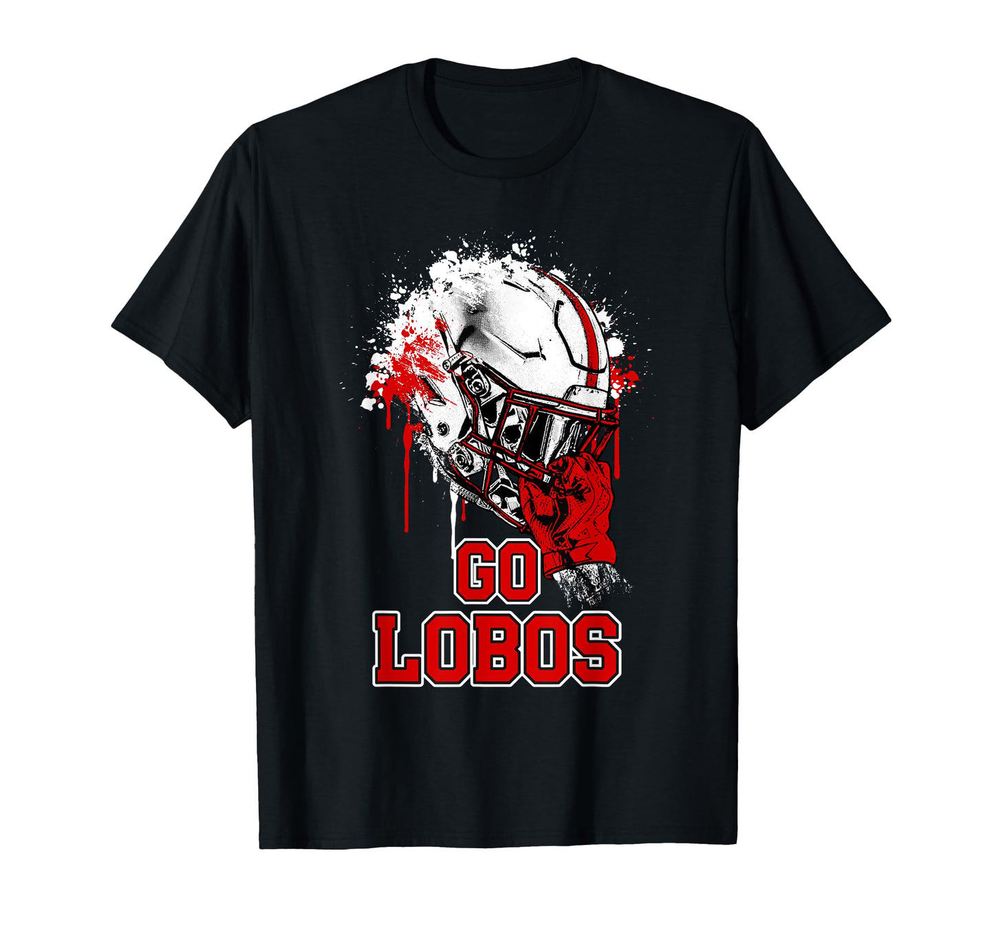 Langham Creek Lobos Rising Helmet GO! T-Shirt