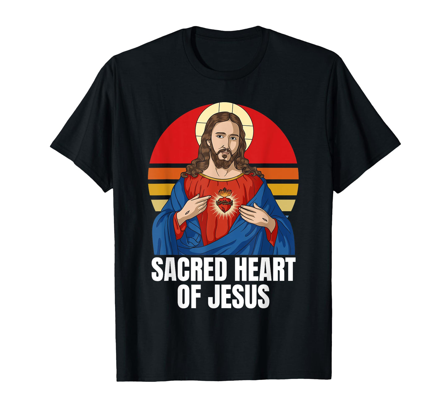 Sacred Heart Of Jesus Catholic T-Shirt