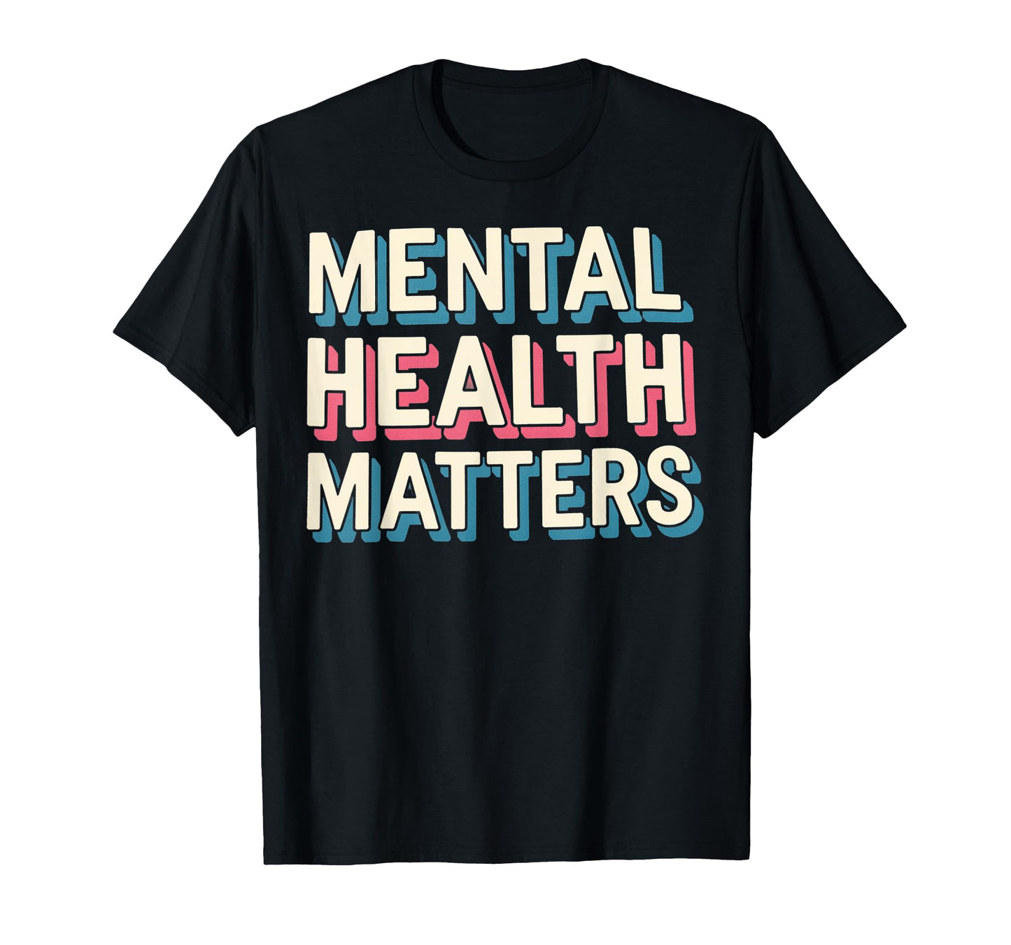 Mental Health Matters Vintage Mental Health Awareness T-Shirt