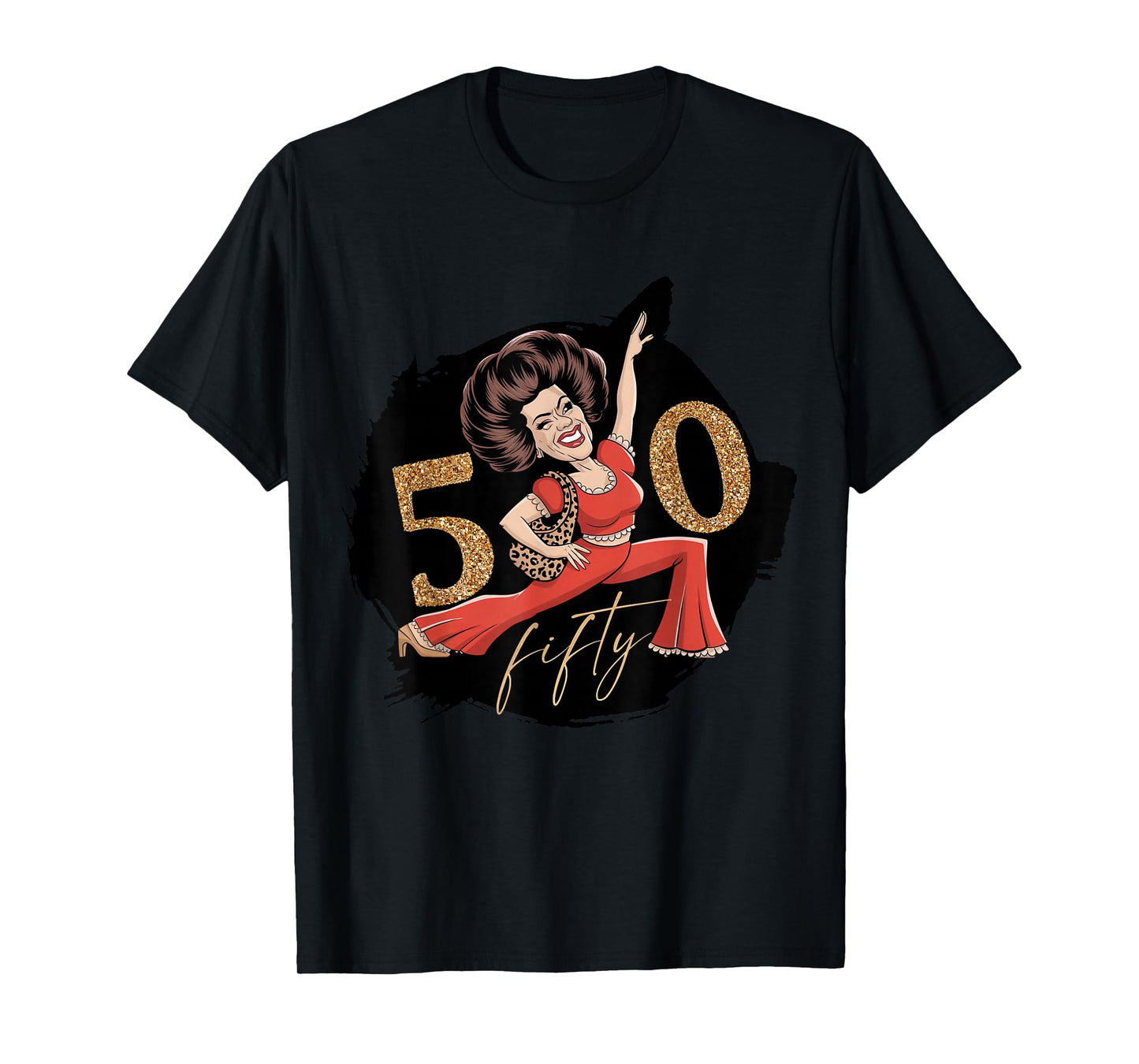 I’m 50 Sally Funny Kick Lady O’Malley Molly Birthday Night T-Shirt