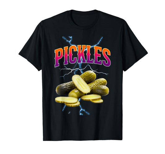 Pickles Meme Bootleg Rap Style 90s Vintage Funny T-Shirt